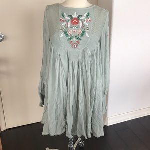 free people mohave mini shift dress